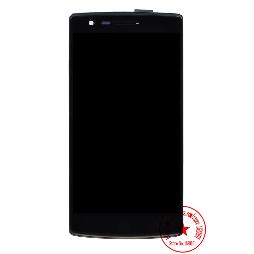 TOP Quality Black OneplusOne LCD Display Touch Screen Digitizer Assembly with Frame For Oneplus One 1