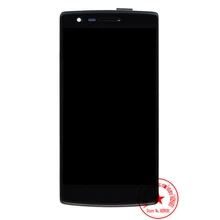 TOP Qualität Schwarz OneplusOne LCD Display Touchscreen Digitizer Montage mit Rahmen Für Oneplus One 1 + Ersatz Kostenloser Versand