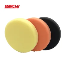 Buy Marflo 150mm Polishing Sponge Pad Buff Polishing Pad For Car Polisher Dual Action Pad Sponge Fine Medium Heavy Cutting Power Free Shipping