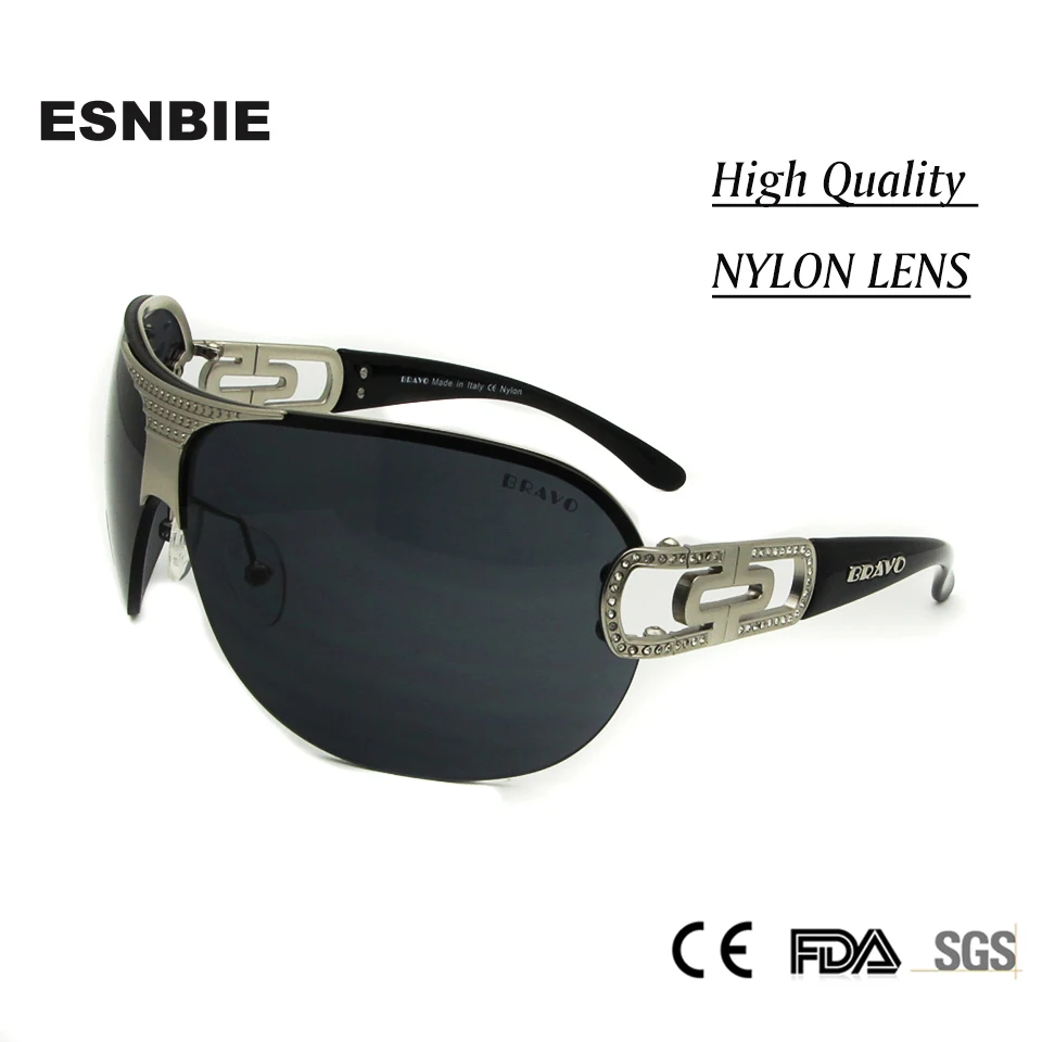 

Designer Diamond Sunglasses Women Luxury Brand Rimless Women's Sun Glasses oculos Lunette Soleil Femme High Quality Nylon UV400