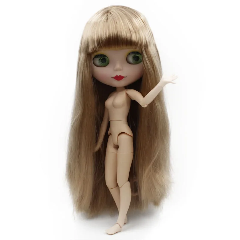 Заводская кукла Neo Blyth, матовое лицо, 1/6 BJD, шарнирная кукла Blyth, куклы для девочек, игрушки для новорожденных детей 5 - Цвет: NO.4