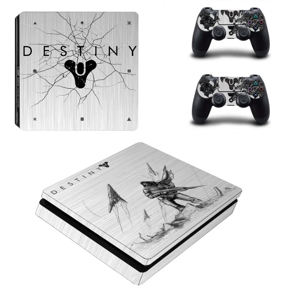 Тонкий чехол наклейка для PS4 Slim Controller Skin Playstation 4 Console|Наклейки| |