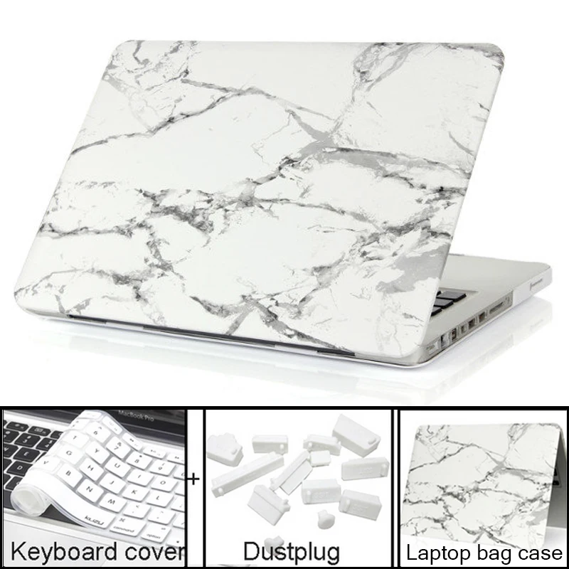 

Marble Texture Case For MacBook Air Pro Retina 11 12 13 15 inch A1706 A1708 with Touch Bar Laptop Bag Case For MacBook Cover