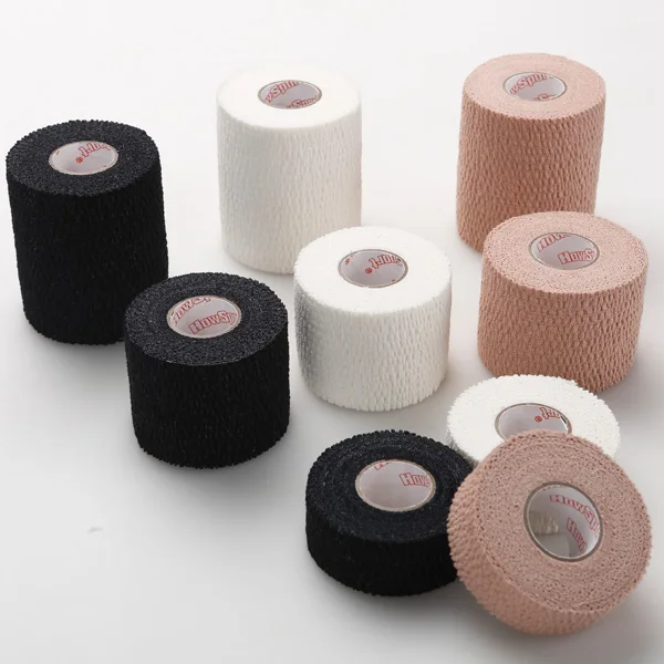 

3pcs/lot Elastic Adhesive Bandage D2 Finger Tape 100% cotton Basketball Volleyball New Finger protection Stretched Skin Color