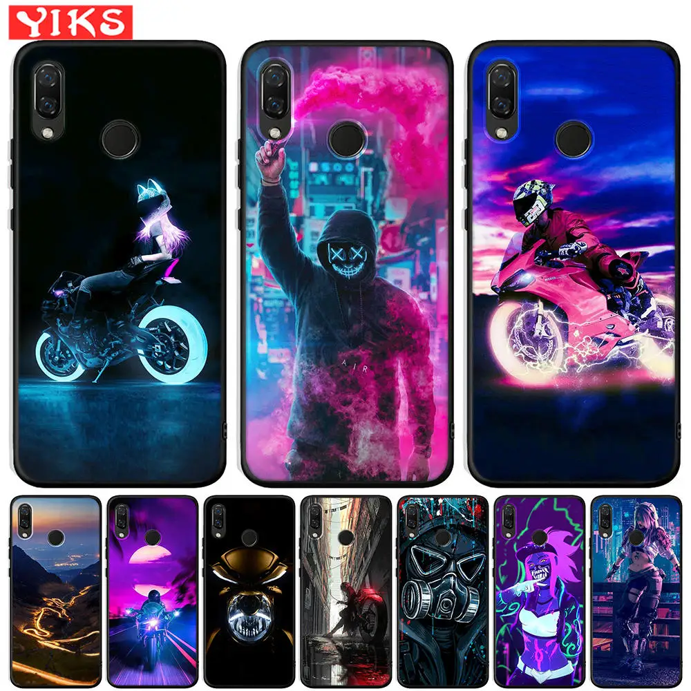 Чехол для мотоцикла Honor 20 Pro 10 9 9i 8 Lite 8X 8C 8S 7A 7X V20 View силиконовый чехол s
