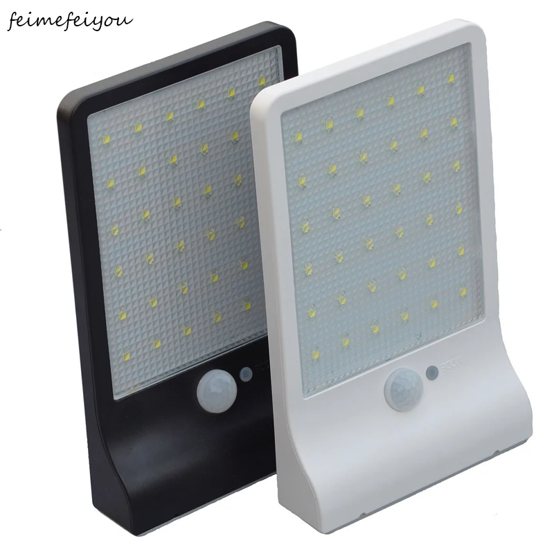 36 LED Solar Motion Sensor Light Bright 36LED Outdoor LED Solar Lamp Waterproof PIR Wall Street Solar Lighting Power