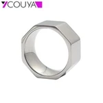 New Fashion Rings For Women Screw pattern Rings 316L Stainless Steel& Metal Silver Ring Women Jewelry K10026