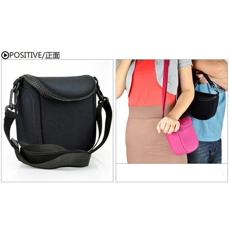 Чехол для камеры Canon EOSM10 M100 M5 M6 M3 EOSM2 EOS M SX400 SX410 SX420is SX500 SX510 SX520 SX530 SX540HS с ремешком|bag for