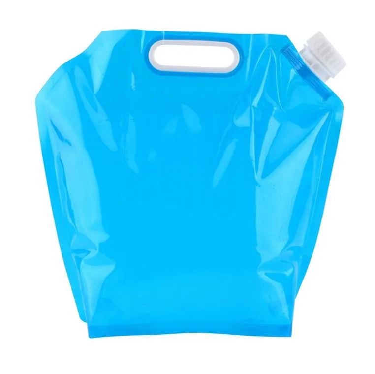 Открытый мешок для инструментов складываемый бак для воды мешок, 5л/10л синий цвет портативный контейнер для питьевой воды