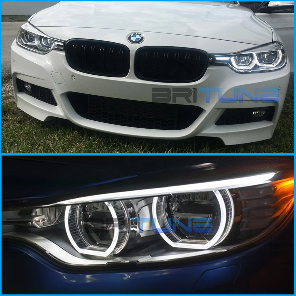 Ангельские глазки для BMW F30 E90 E91 E60 F31 E92 E93 E82 E87 E81 M3 M4 M5 тюнинг светодиодный