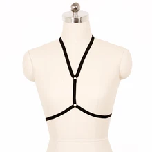 Средства ухода за кожей эластичный жгут клетка бюстгальтер фетиш одежда Косплэй кабалы сексуальное женское белье Harajuku Готический клетка бюстгальтер БДСМ женские подвязки