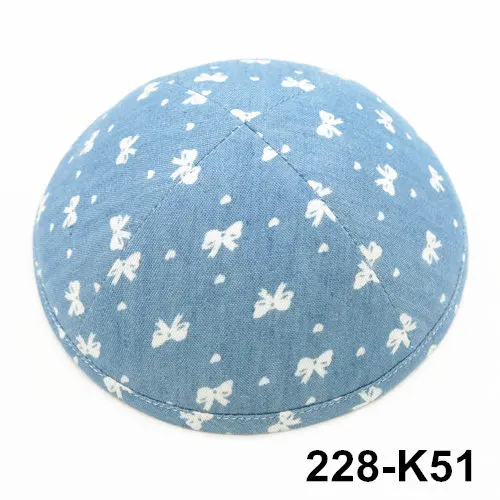 При покупке более 5 лотов(50 шт.) будет скидка 10% Джинсовые 19 см kippots Kipa Skullies kippa beanie Kippah jeus Yarmullka