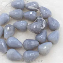 Серый агат падение граненые 15*20 мм 1" для DIY ювелирных изделий Свободные Шарики fppj бусы природа драгоценного камня коралловый