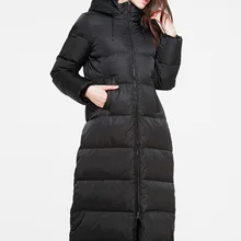 Новинка года; удлиненный пуховик для отдыха; пальто; плотное теплое пуховое пальто высокого качества