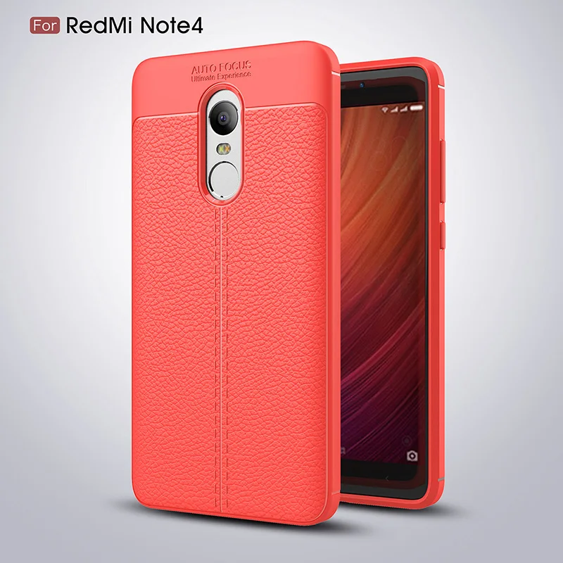 Litchi silicone case xiaomi redmi note 4 4x (19)