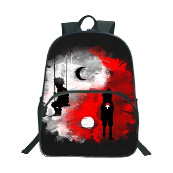 

Beautiful Naruto Uchiha Sasuke Backpack Children Boys Girls School Bag Fashion Popular Pattern Backpack