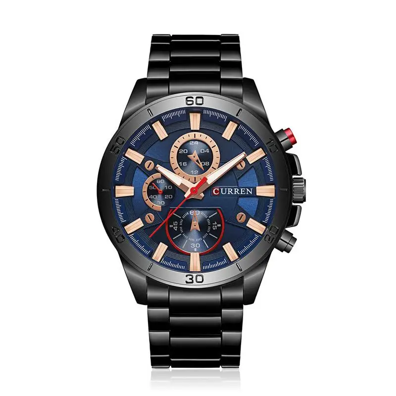 

Quartz Men Watches Top Brand Luxury Men Military Wrist Watches Full Steel Men Sports Watch Waterproof Relogio Masculino