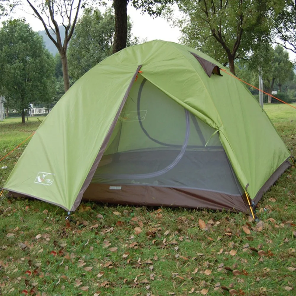 DHL Shipping Double Layer Windproof Waterproof Camping Tent 2 Person