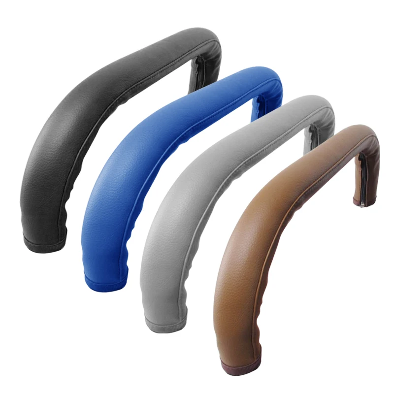 

Baby Zipper Pram Handle PU Leather Pushchair Stroller Armrest Case Protective Cover for Babyyoya Yoya Pram Stroller Accessories