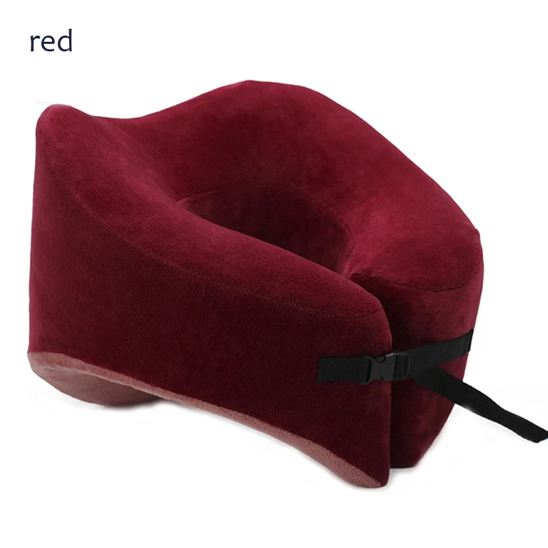 L075-U Shaped Neck Pillow Memory Foam Health Care Pillow Airplane Car Travel Pillows For Adults and Baby (2)
