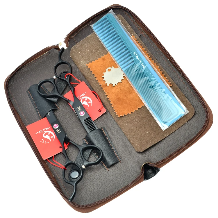 

5.5Inch 6.0Inch Meisha Left-Handed Hairdressing Scissors Set Cutting &Thinning Hair Shears Barbershop Tools Tesouras New, HA0137