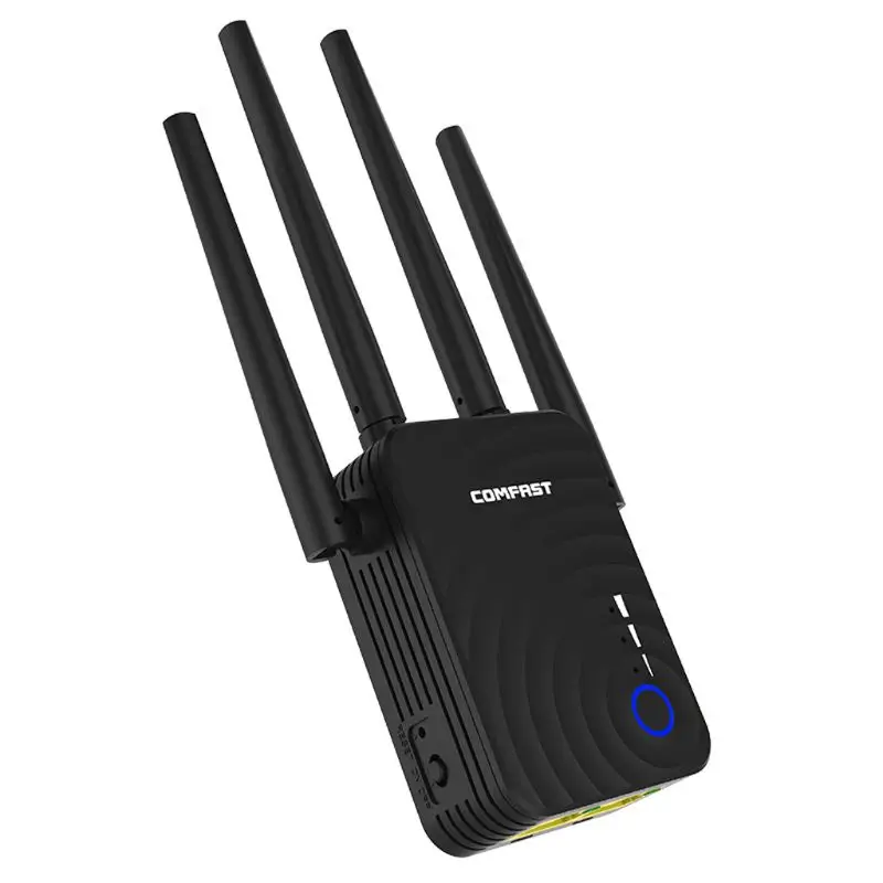 CF-WR754AC 1200 Мбит/с беспроводной Wi Fi extender Ретранслятор/маршрутизатор Dual Band 2,4 и 5,8 ГГц 4 Антенна большой дальности сигнала Усилители домашние