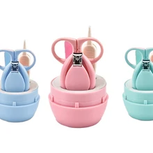 200 компл./лот 3 вида цветов детский набор для маникюра пальца ребенка Кусачки Для Ногтей Ног Ножницы Набор резцов Для детей уход за ногтями Инструменты