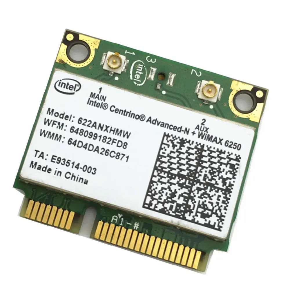 Wi Fi Wimax Link 6250ANX WIMAX беспроводная карта 622ANXHMW 6250 AN для intel 802.11a/b/g/n 300 Мбит/с dell toshiba
