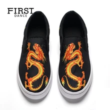 Роскошные Брендовые женские туфли на плоской подошве в китайском стиле; лофтеры для девочек с 3D принтом; дышащая женская обувь для отдыха из сетчатого материала