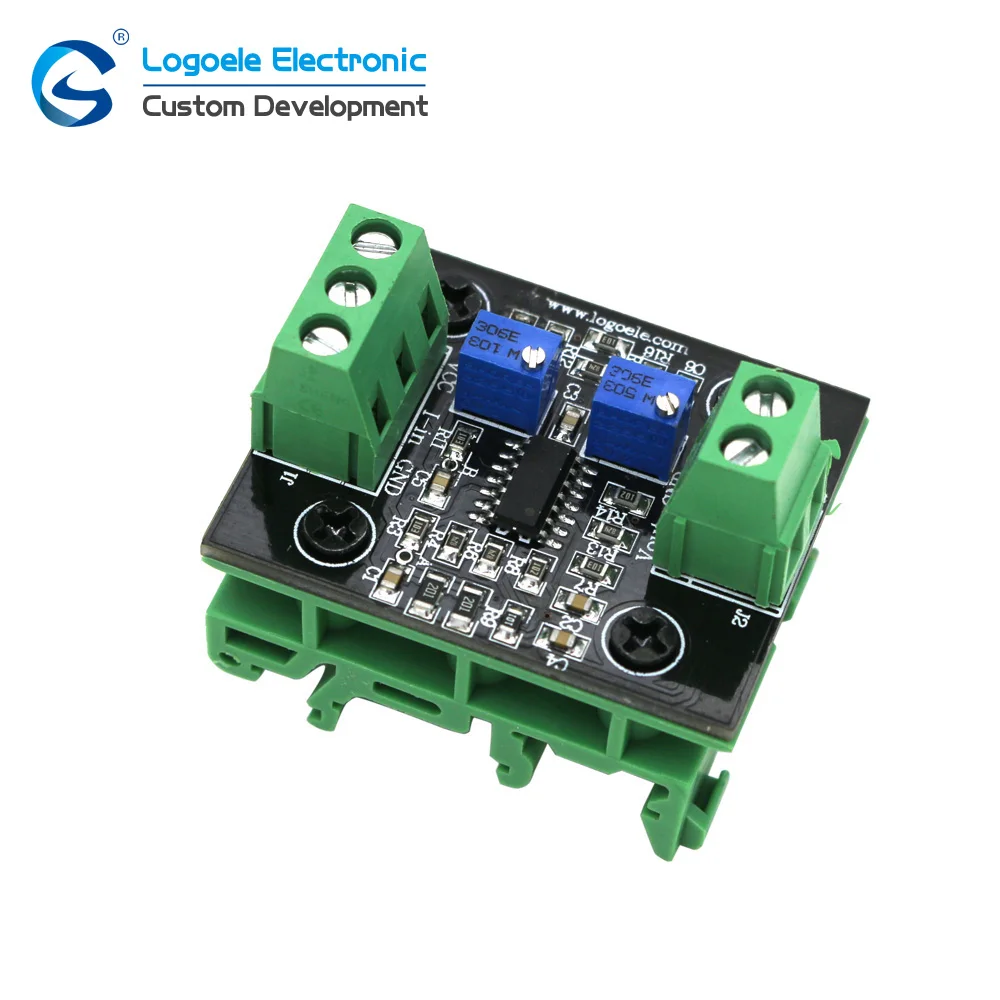 

With Base Current-to-voltage 4-20mA to 0-3.3V 0-5V 0-10V 0-15VConversion sensor module