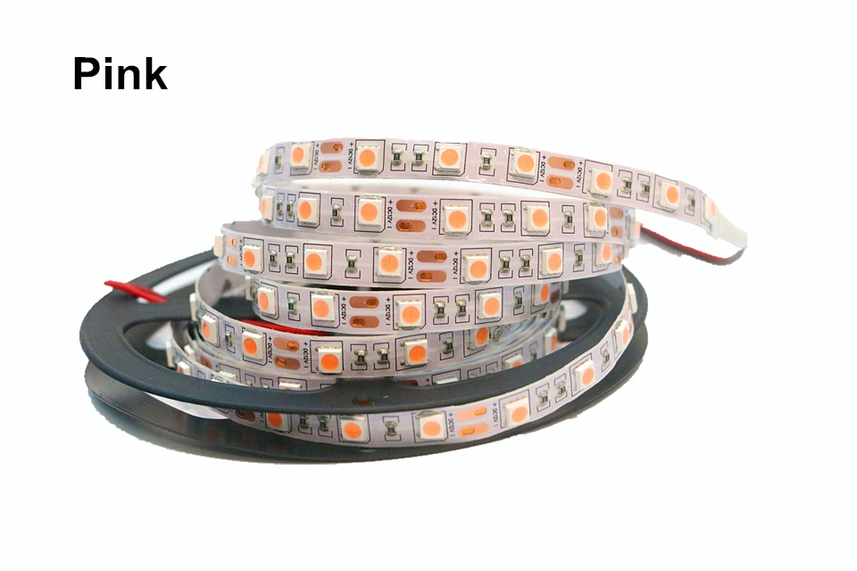 5 м/лот DC 12 V гибкий светодиодный Диодная лента 5050 SMD 60 Светодиодный s/M, 300 светодиодный s ip20/ip65 Водонепроницаемый светодиодная лента света украшения дома лента