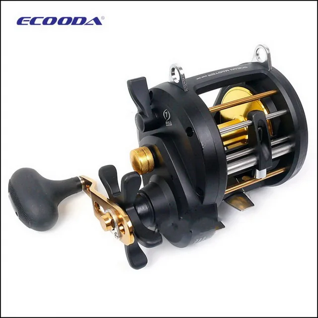 Cheap Ecooda sea master baitcasting reel trolling fishing reel EOM30R EOM50R EOM30A EOM50A