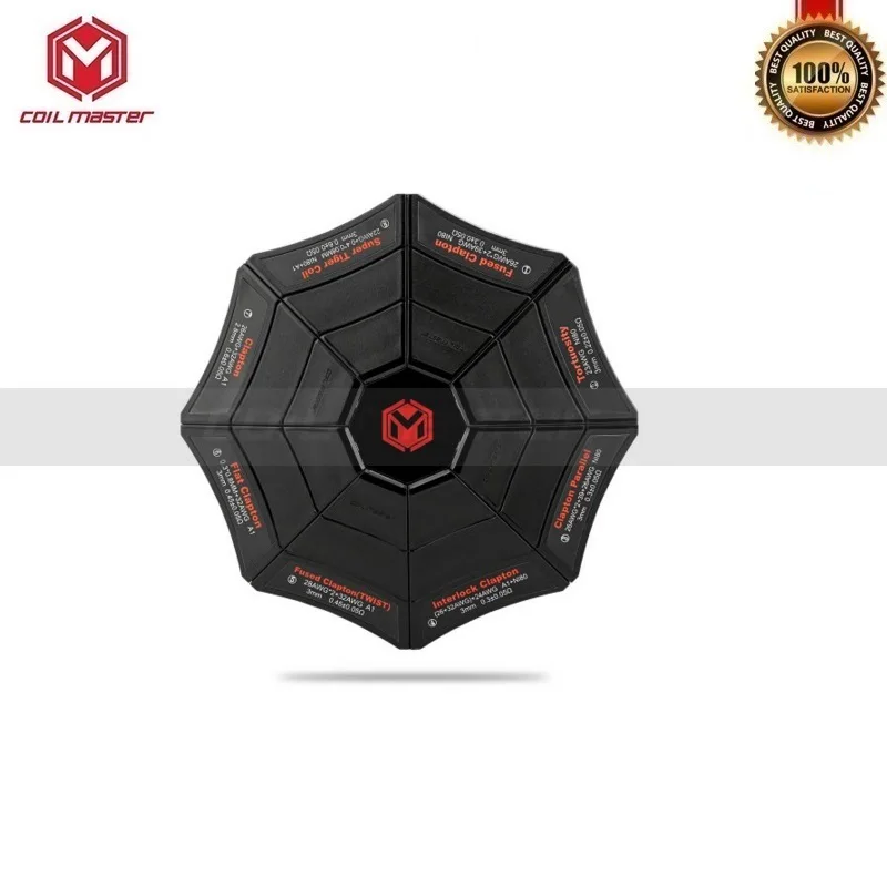 Собранная катушка Skynet Coil Master Ni80 восстановление катушек Clapton для RDA RDTA вейп Tank 8 в 1