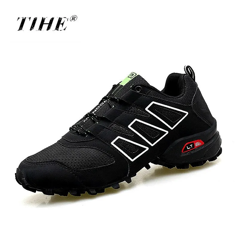 Breathable Shoes Men Lace-up Mesh Sneakers Summer New Casual Shoes Man Plus Size 39-46 Trainers Male Slip-On Outdoor Footwear