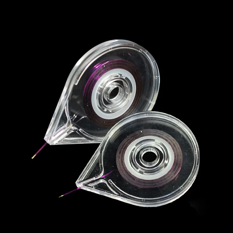 

YWK 1pc Nail Art Striping Tape Line Case Tool Sticker Box Holder Easy Use Design DIY Useful