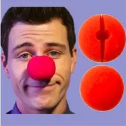 

5 Pcs/Lot 2 Inches Sponge Clown Nose - Red 5 Cm In Diameter - Magic Trick, Gimmick,Fun Magic,Accessories,Magician Toys