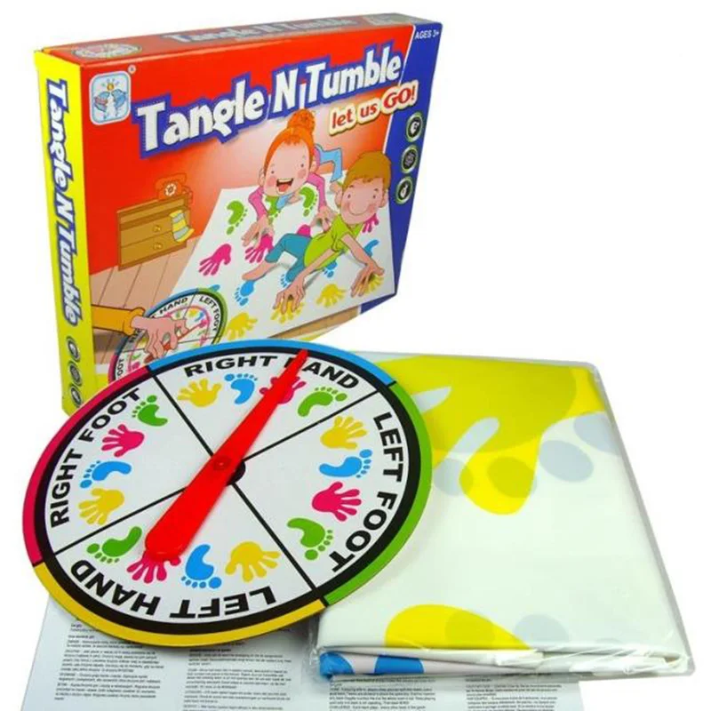

Twister Board Game Children With Parents For Party/Family Puzzle Game Send English Instructions