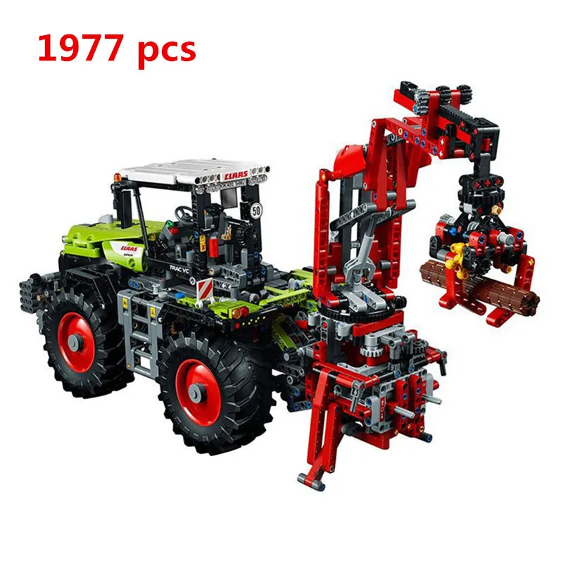 

LEPIN 2018 20009 1977Pcs Technic Claas Xerion 5000 Trac Vc Model Building Kit figures Blocks Brick Toy Gift compatible 42054