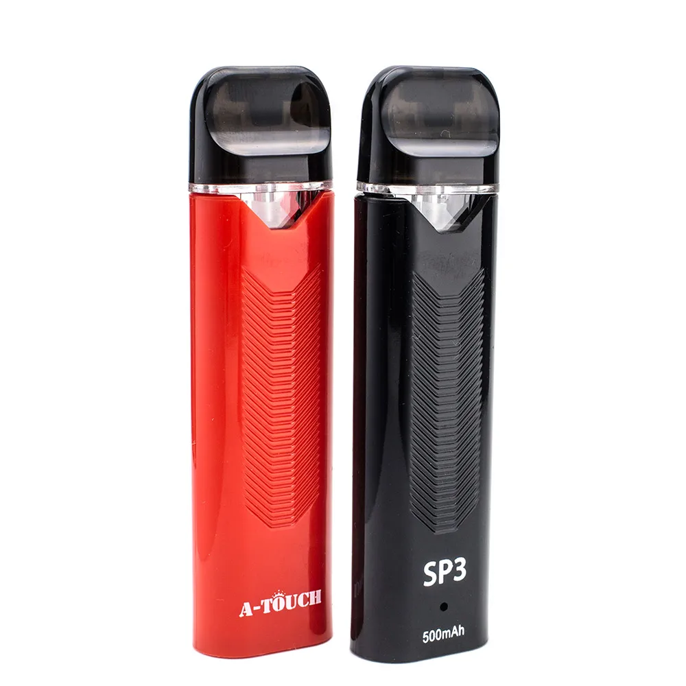 Electronic Cigarette Vaporizer SP3 POD Starter Kit 500MAH with 1.5ML Cartridge 1.3ohm Coil Resistance Vape Pen Kit