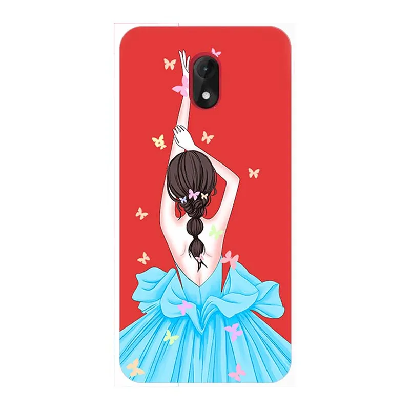 Case For Lenny5 Original Cartoon Print Phone Case For Wiko Lenny 5 Case Soft Matte TPU Silicone Back Cover For Wiko Lenny 5 5.7"