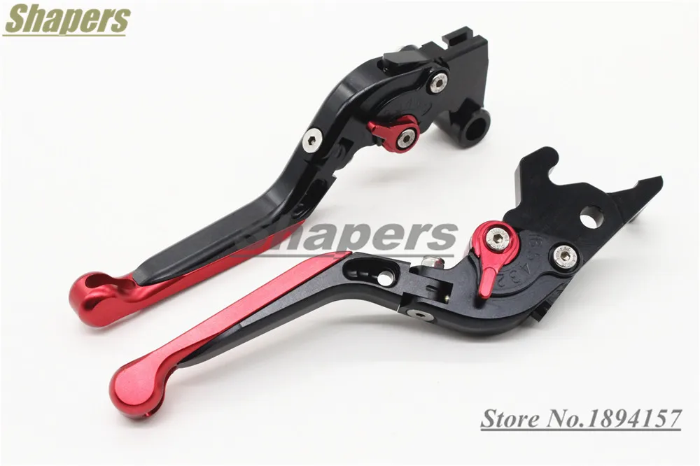 

For YAMAHA YZF-R3 YZF-R25 2014-2015 Motorcycle Extending Brake Clutch Levers Extendable CNC Aluminum Black+Red+Red