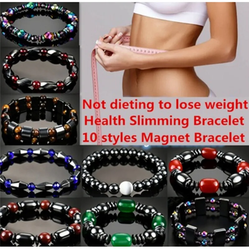 

Magnetic Hematite Slimming Bracelet For Women Black 55mm Magnetite Malachite Crystal Healing Bracelet Bangle