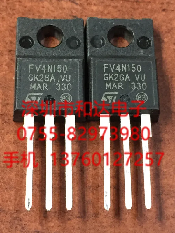 Отправить бесплатно 20 ШТ. STFV4N150 ST TO-220 1500 В 4A Новый оригинальный пятно продажи