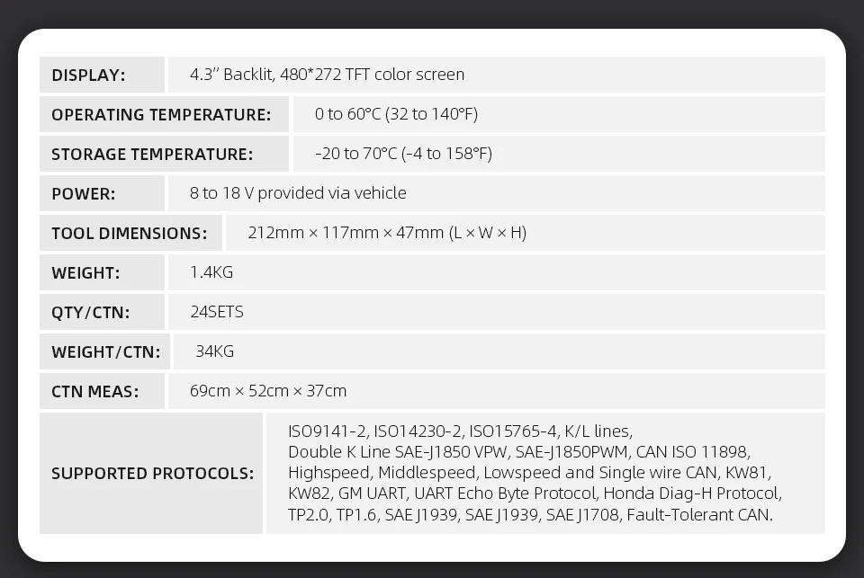 Vdiagetool VT360 автомобильный диагностический инструмент OBD2 сканер одометра коррекционный инструмент ключевой программатор DHL