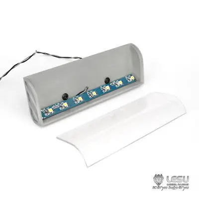 LESU Блестящий Защитный чехол светодиодный фонарь коробка для RC 1/14 тягач автомобиль Tmy TH02247