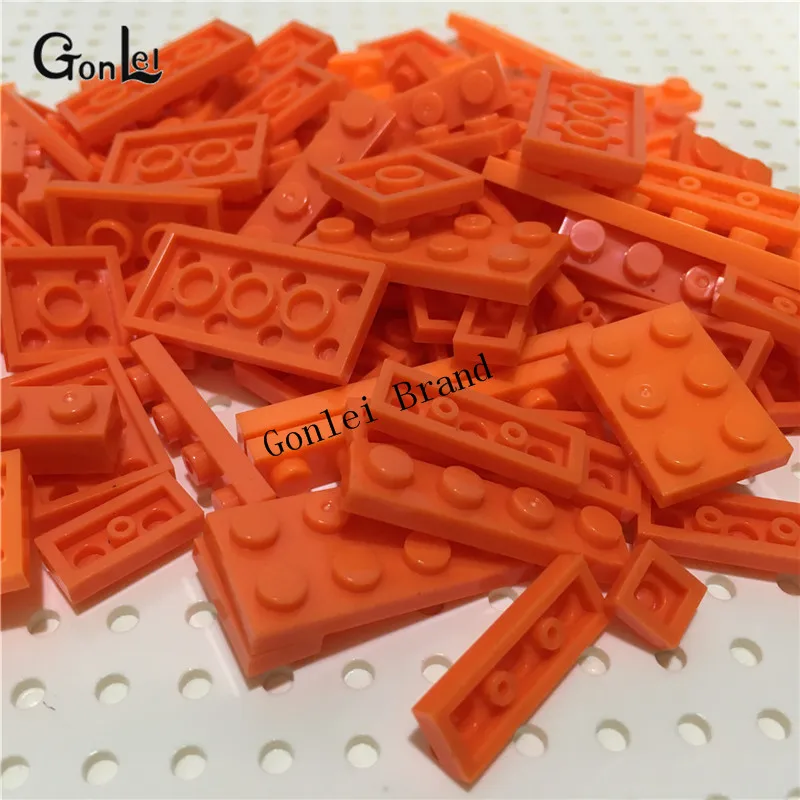 New LEGO Lot of 8 Tan 1x3 Flat Building Plates