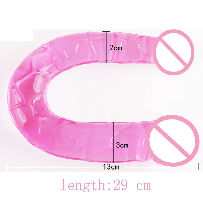 lesbische dubbele headed dildo Sex