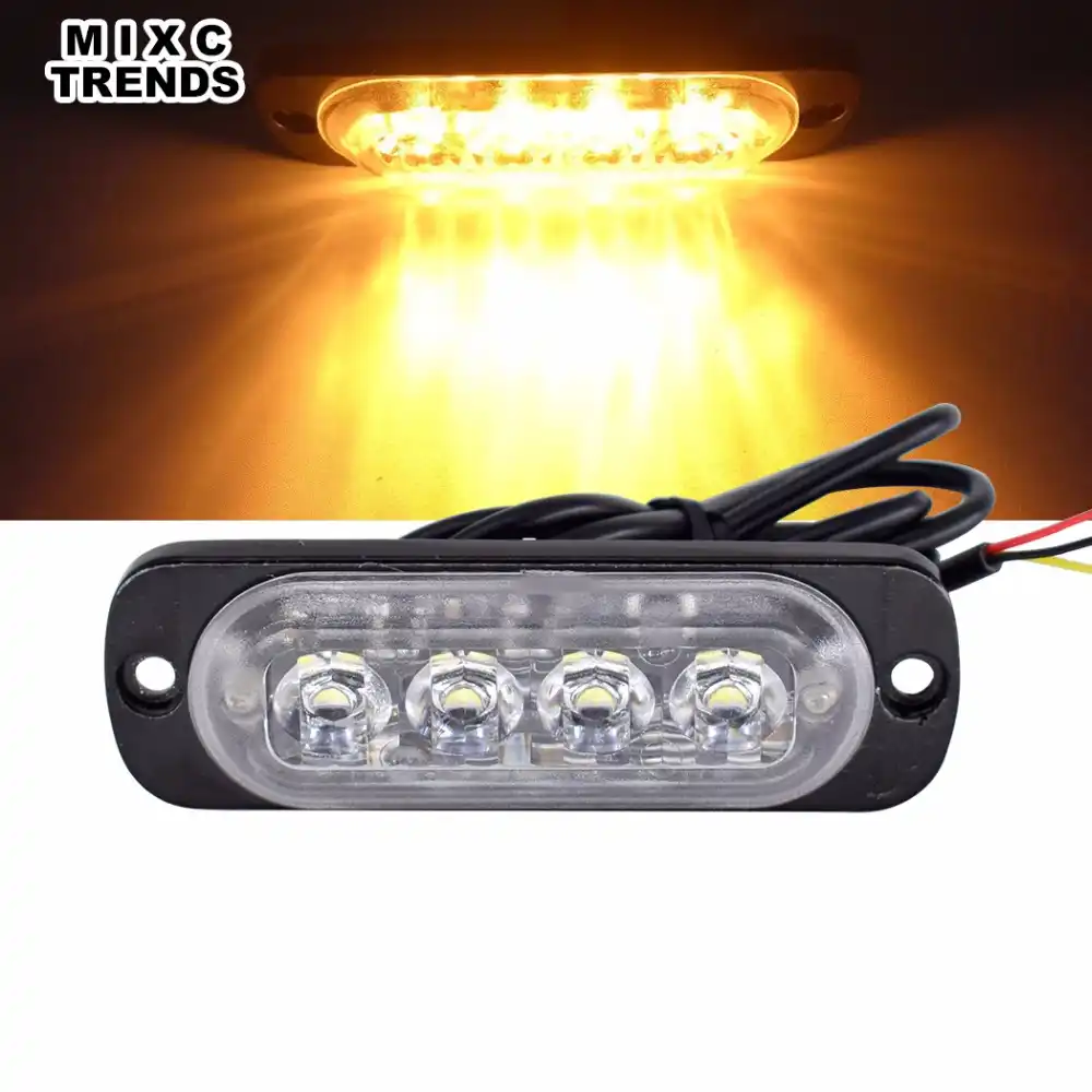 Led strobe warning lights