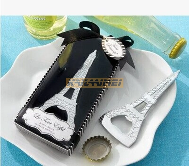 

50pcs Happy wedding creative novelty items bottle opener wedding favors gift packaging giveaways for guest free shipping