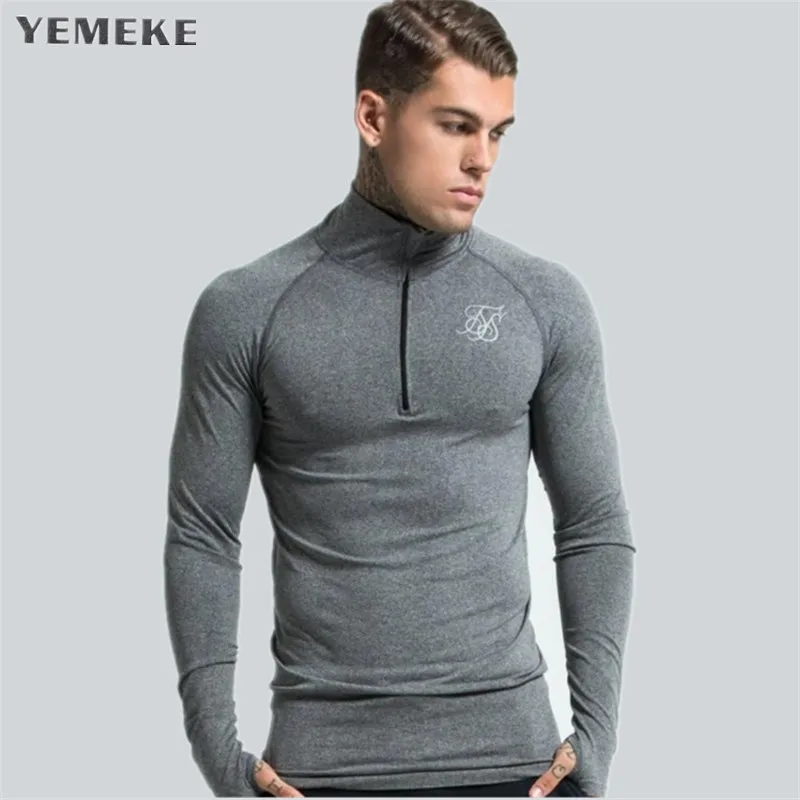 YEMEKE Summer Fashion Men's T Shirt Casual Patchwork Short Sleeve T Shirt Mens Clothing Trend Casual Slim Fit Top Tees 2XL